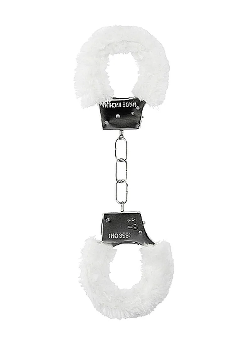 beginners-handcuffs-furry-white