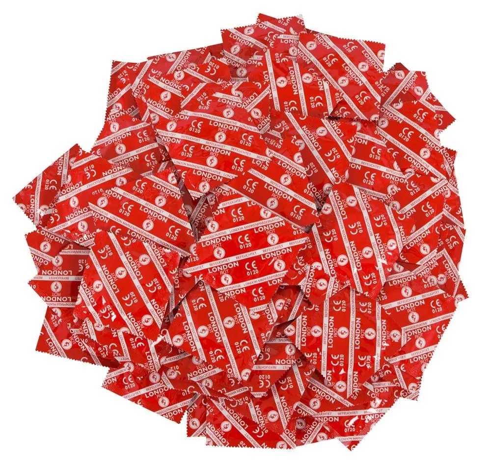 london-red-condoms-100-pcs
