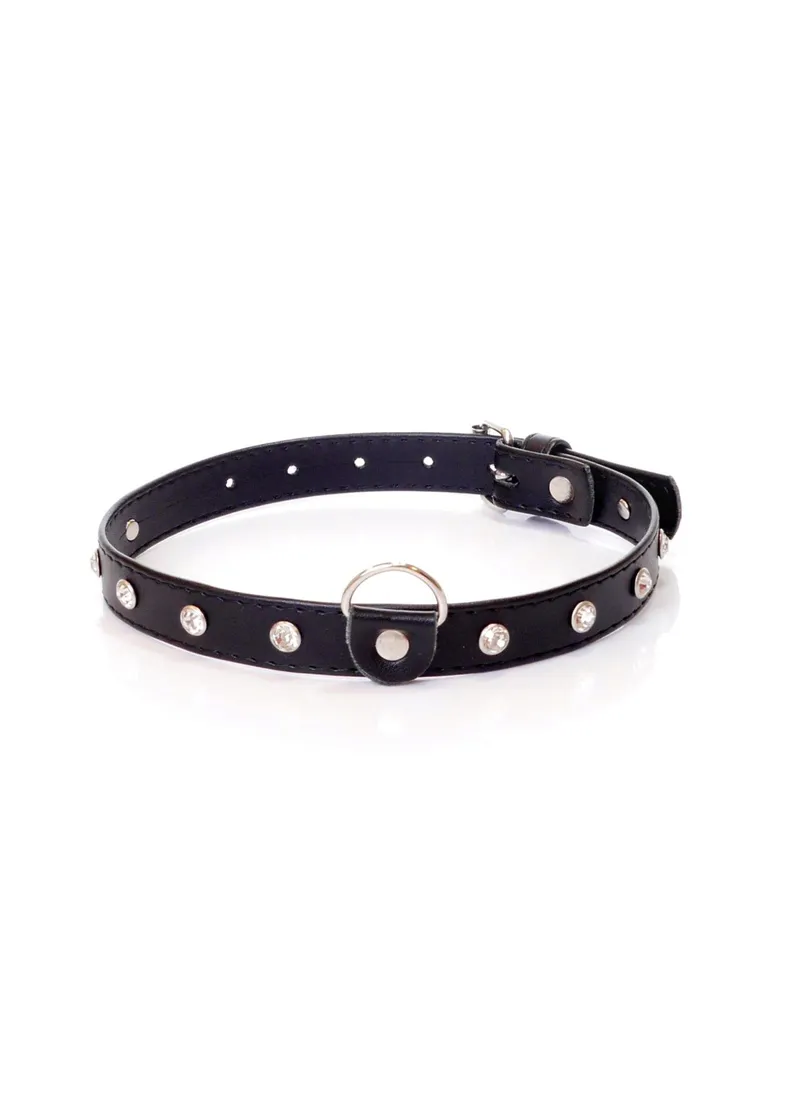 fetish-b-series-collar-2-cm-silver-crystal