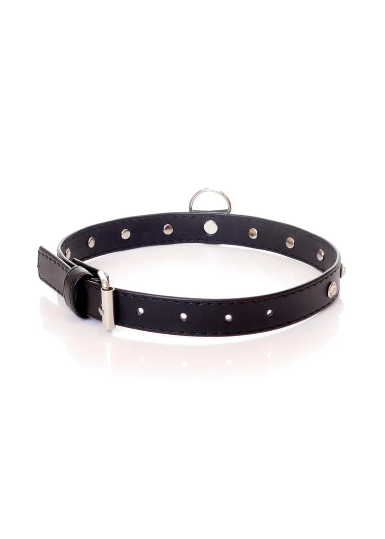 fetish-b-series-collar-2-cm-silver-crystal