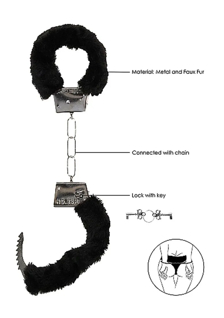 beginner-s-handcuffs-furry-black-waga-z-opakowaniem-0-15-kg
