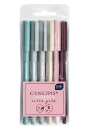 cienkopisy-satin-gold-6-kolorow