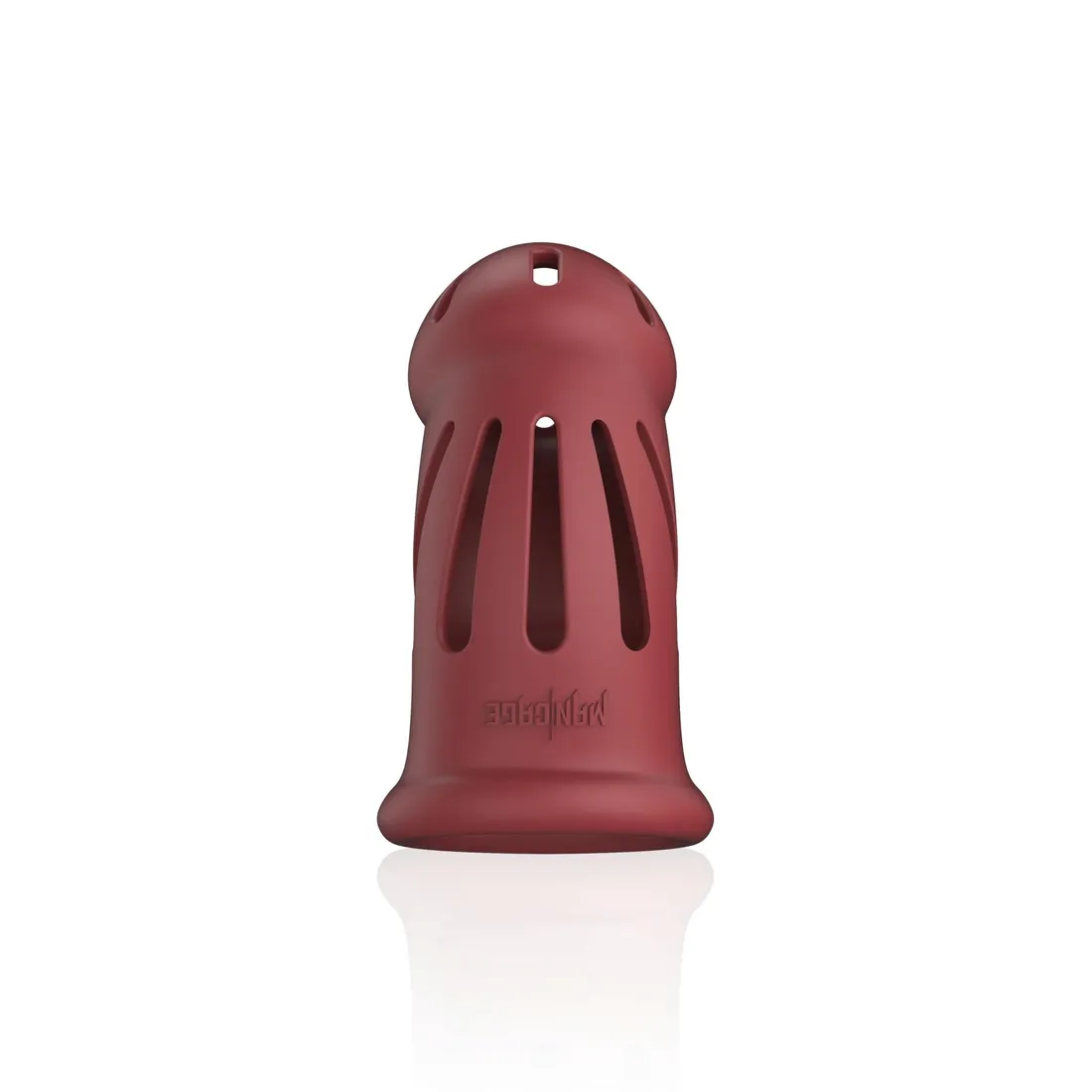model-28-ultra-soft-silicone-chastity-cage-red
