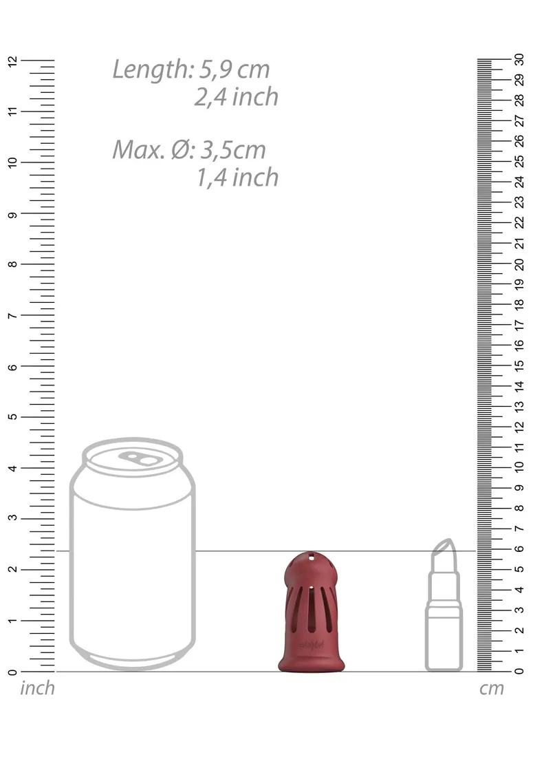 model-28-ultra-soft-silicone-chastity-cage-red-waga-z-opakowaniem-0-06-kg