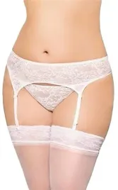 garterbelt-3316-plus-size-white-3xl