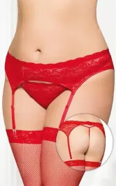 garterbelt-3305-plus-size-red-3xl