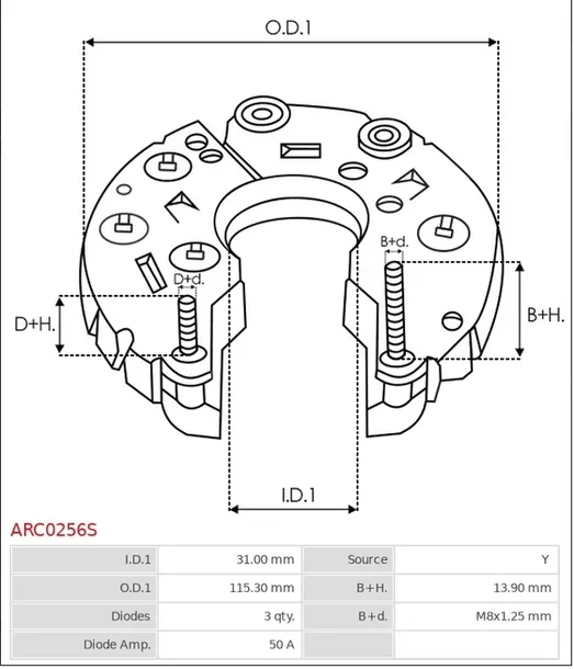 mostek-prostowniczy-arc0256s-as-pl-producent-czesci-as-pl