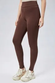 gladkie-legginsy-damskie-wysoki-stan-ciemny-braz-s-5ia