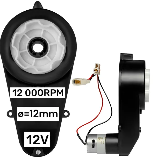 Zespół napędowy 12V 20000 RPM RS550 przekładnia silnik Napęd 45 WAT