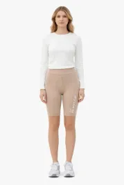 karl-kani-bezowe-legginsy-biker-z-dzesem-i-elastanem-s-i2b