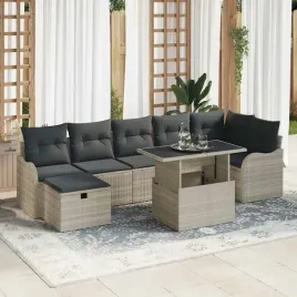 vidaxl-zestaw-sof-na-ogrod-z-poduszka-8-pcs-jasnoszary-polirattan