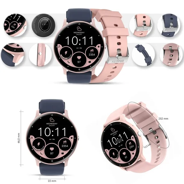 smartwatch-gravity-gt1-7-pro-material-paska-guma