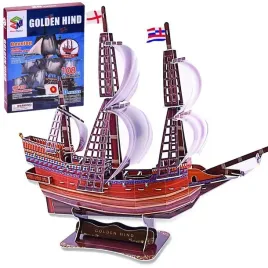 puzzle-3d-statek-golden-hind-okret-108-ele-puzzle-przestrzenne-za2600