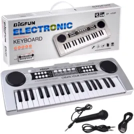 organy-mini-keyboard-37-klawiszy-mikrofon-srebrny-in0183