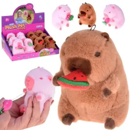 urocza-kapibara-zawieszka-palaszujaca-arbuza-mini-maskotka-10-cm-za5733