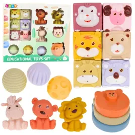 zestaw-miekkie-klocki-sensoryczne-edukacyjne-eko-guma-zwierzeta-18-el