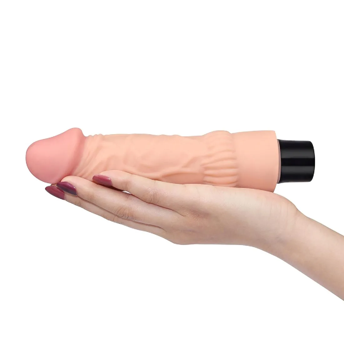 7-8-real-softee-vibrating-dildo-stan-nowy