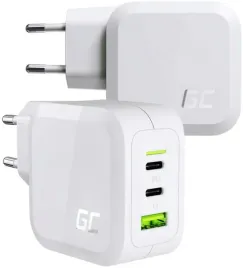 ladowarka-sieciowa-green-cell-powergan-65w-2xusb-c-1xusb-a-chargc08w
