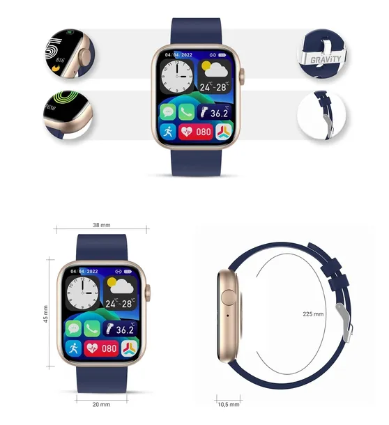 smartwatch-damski-gravity-gt3-4-ekran-dotykowy-tak