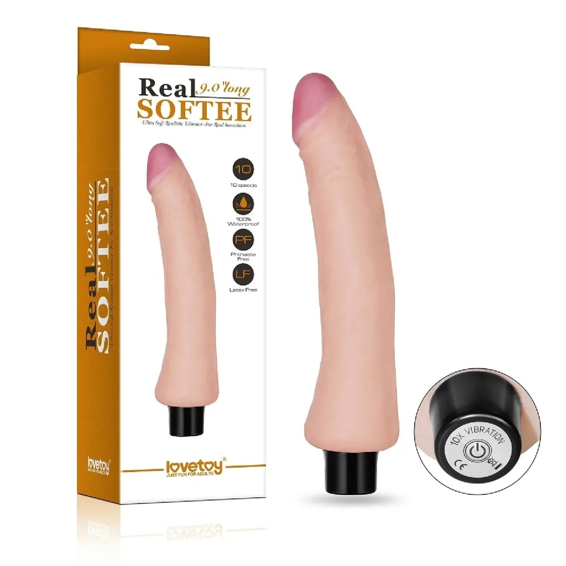 9-real-softee-vibrating-dildo-stan-nowy