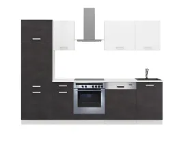 zestaw-mebli-kuchennych-toni-270-cm-czarny-bialy-blat-28mm