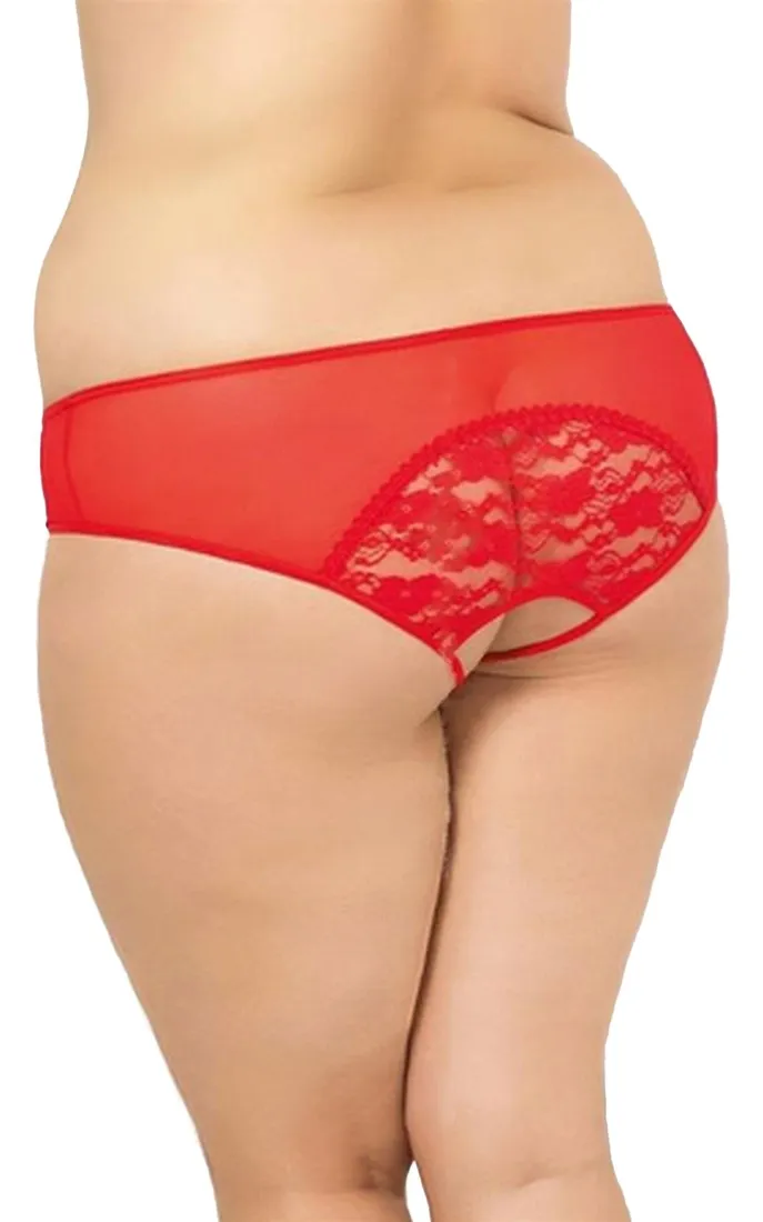 string-2466-plus-size-red-xl