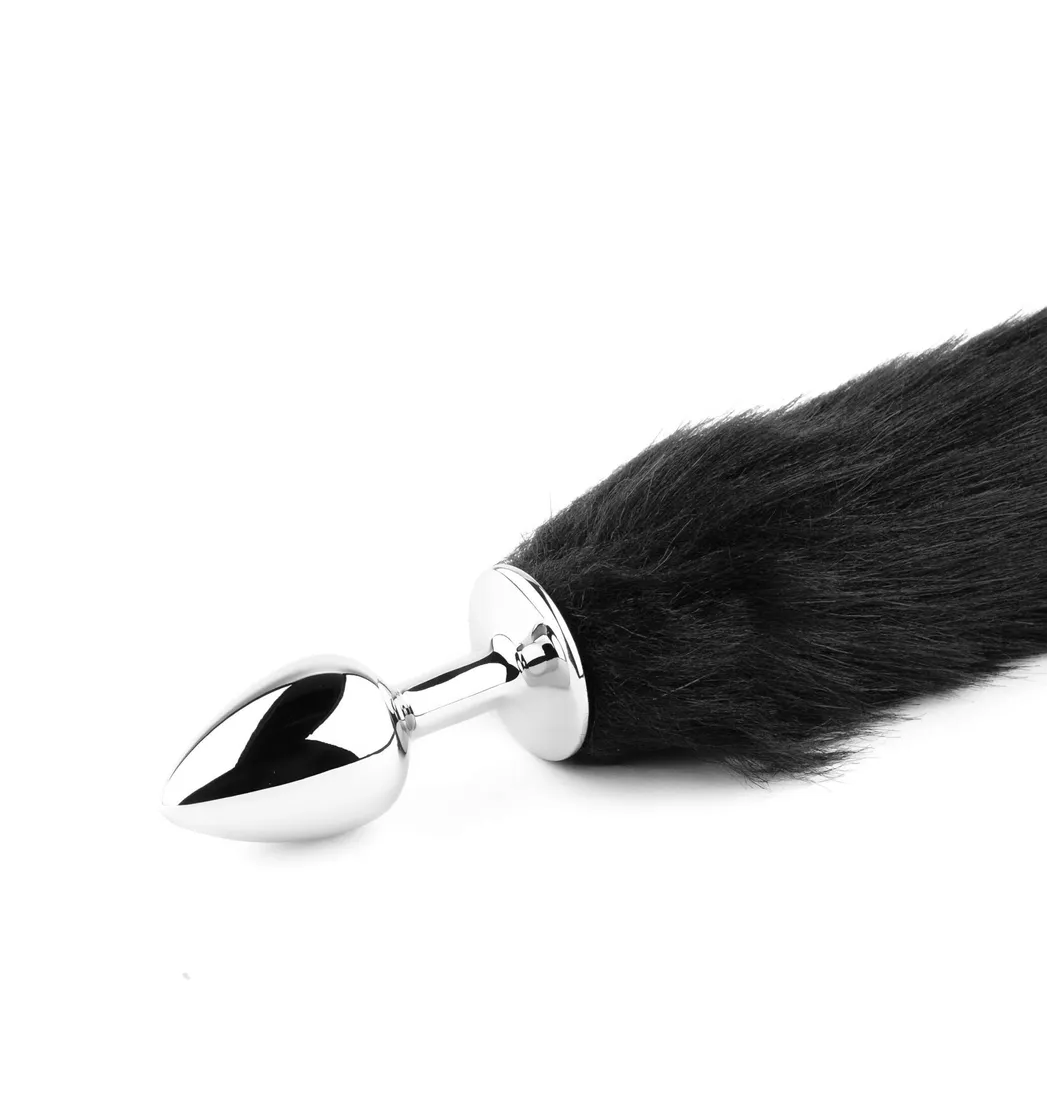 plug-fox-tail-black-xl