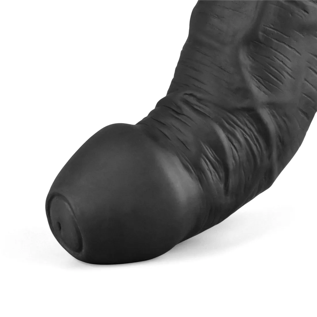 9-real-softee-rechargeable-tpe-vibrating-dildo-black-stan-nowy