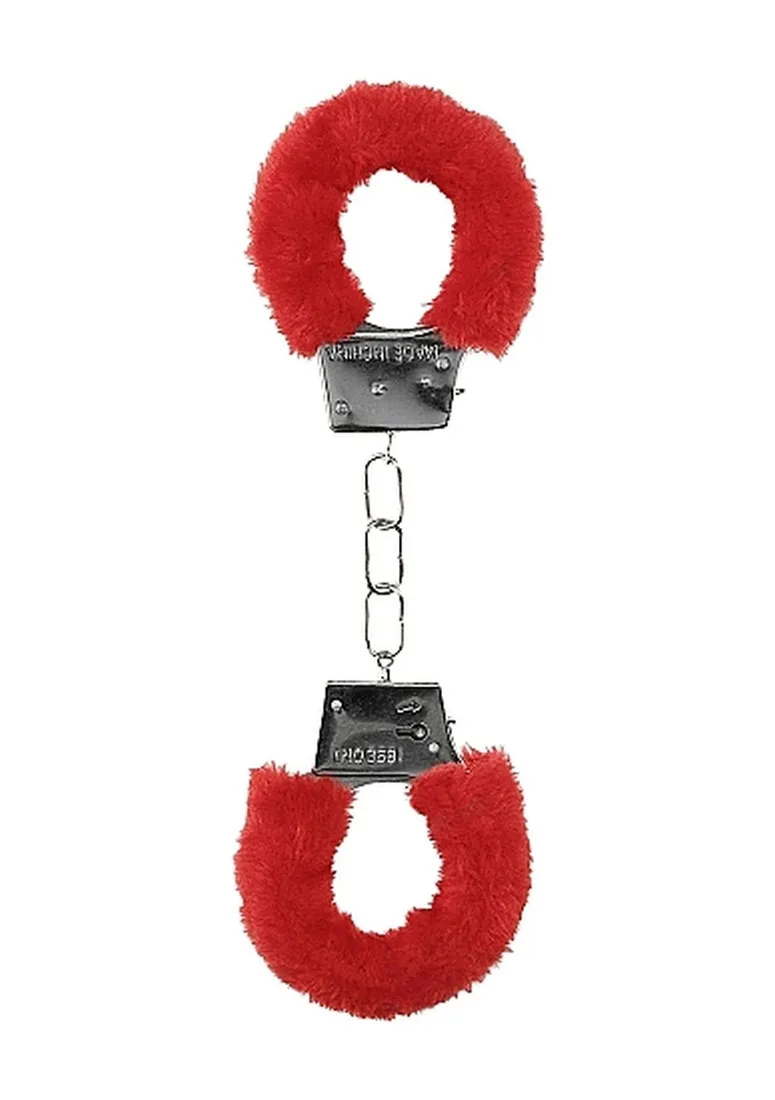 beginners-handcuffs-furry-red