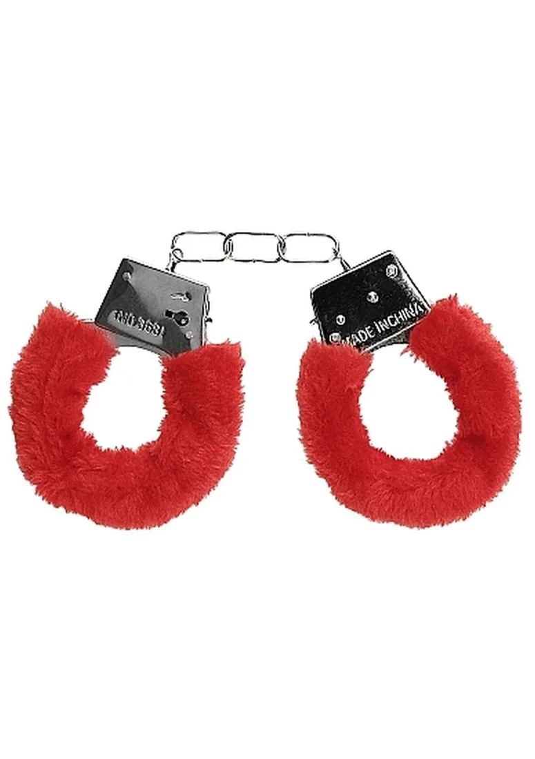 beginners-handcuffs-furry-red