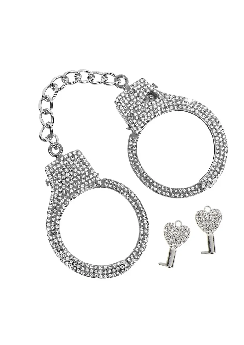 taboom-bondage-essentials-diamond-wrist-cuffs-silver
