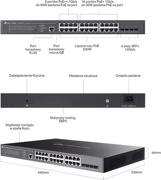 switch-tp-link-tl-sg3428xmpp-stan-nowy-waga-z-opakowaniem-5-kg
