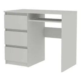 biurko-radek-90-cm-popiel-komputerowe-3-szuflady-lewe-laminowane
