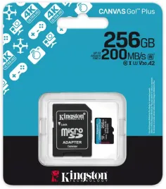 karta-pamieci-microsd-256gb-kingston-canvasgo-plus-200mb-s-a2-u3-v30-ada