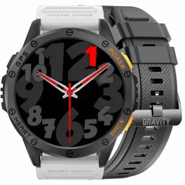 smartwatch-meski-gravity-gps-gt24-2-czarny-pasek-silikonowy-bialy-pasek