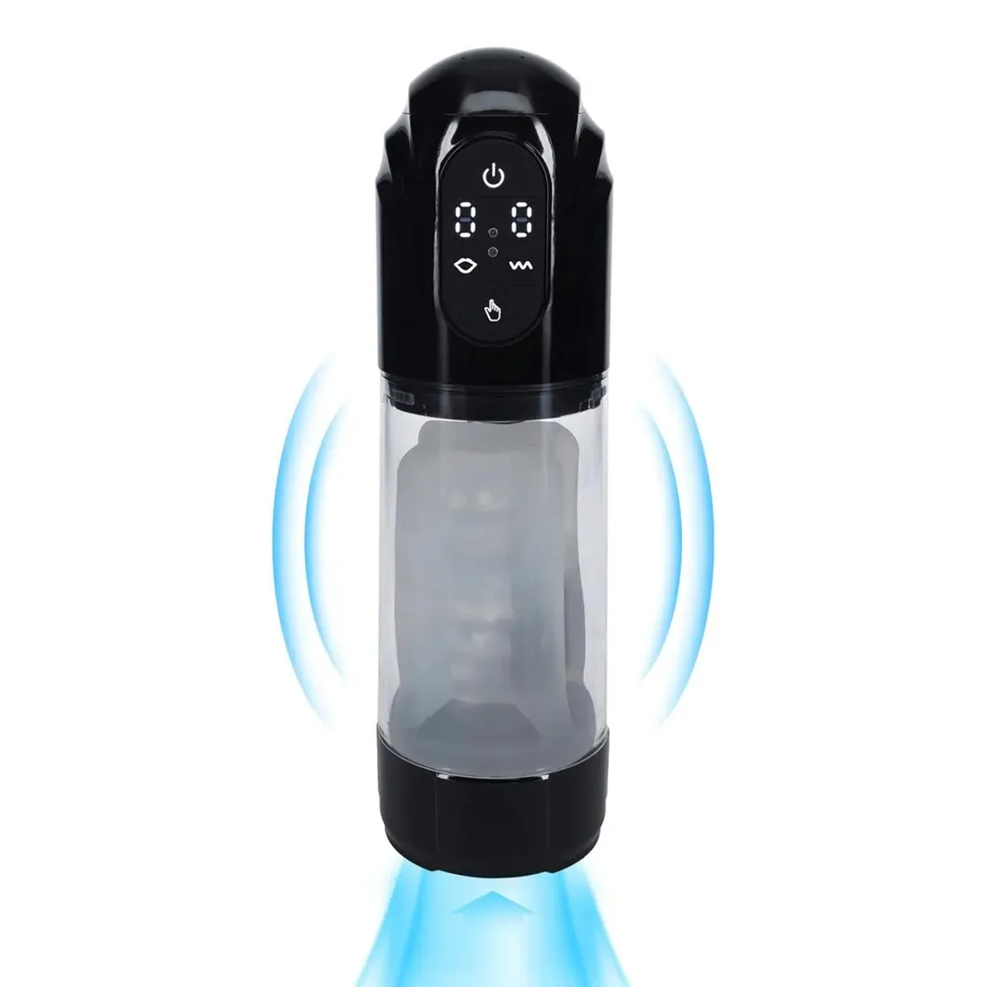 technothrust-automatic-waterproof-masturbator-pump-black