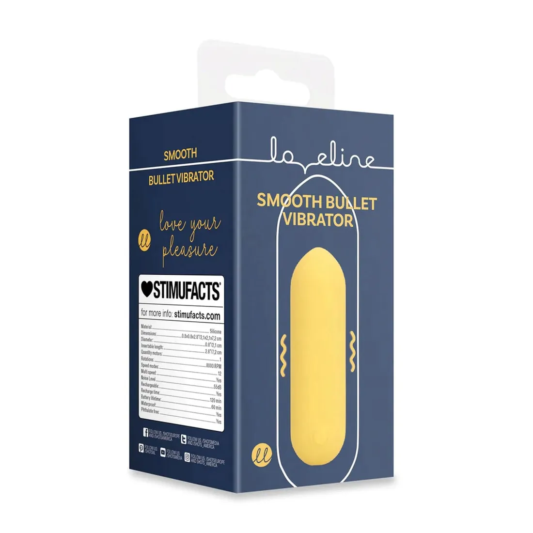 smooth-bullet-vibrator-sunpac-yellow