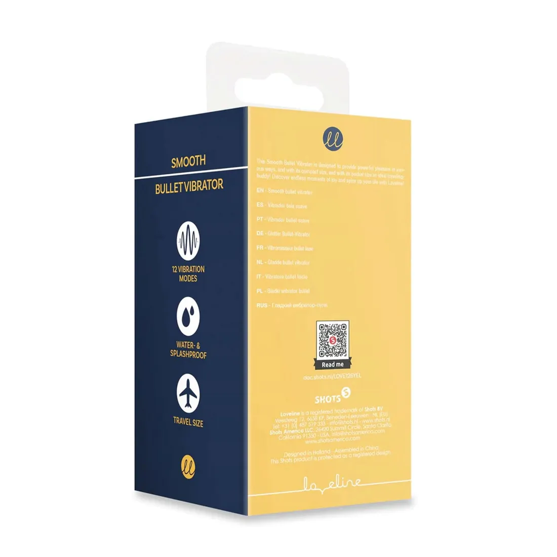 smooth-bullet-vibrator-sunpac-yellow