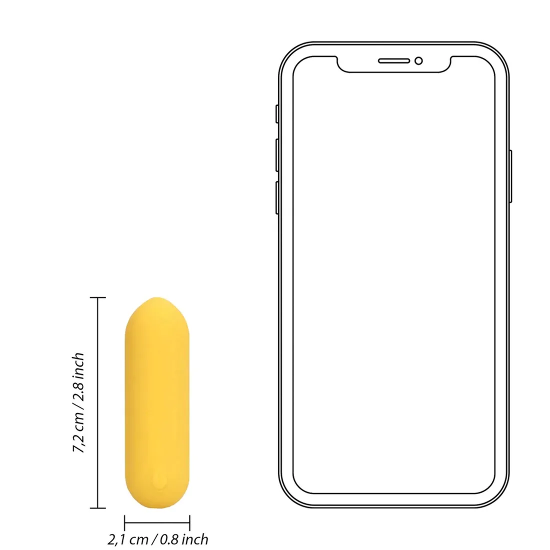 smooth-bullet-vibrator-sunpac-yellow