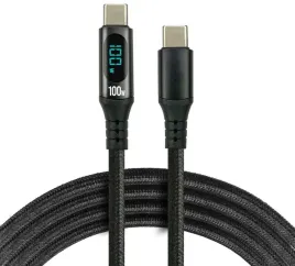 kabel-usb-c-usb-c-lcd-everactive-cbb-1pd5l-100cm-20v-5a-100w