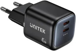 ladowarka-sieciowa-unitek-gan-45w-2xusb-c-pd-3-0-qc-czarna