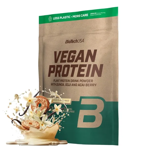 BIOTECH VEGAN PROTEIN 2000G BIAŁKO WEGAŃSKIE WEGE MASA REGENERACJA MIĘŚNIE