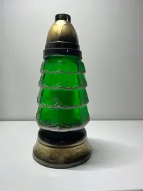 znicz-szklany-choinka-zielona-z-gwiazdkami-27cm