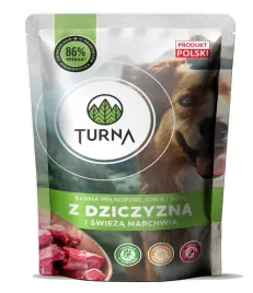 mokra-karma-dla-psa-turna-z-dziczyzna-i-marchewka-86percent-miesa-saszetka-500g