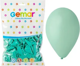 balony-pastelowe-turkusowo-zielone-30cm-12-100szt-gemar-lateksowe-050