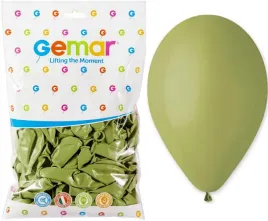 balony-pastelowe-oliwkowe-30cm-12-100szt-gemar-lateksowe-gumowe-098