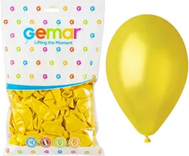 balony-metalizowane-zolte-30cm-12-100szt-gemar-lateksowe-gumowe-030