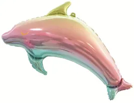 balon-foliowy-delfin-teczowy-duzy-93cm