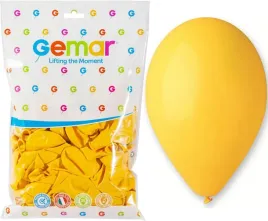 balony-pastelowe-ciemnozolte-30cm-12-100szt-gemar-lateksowe-003