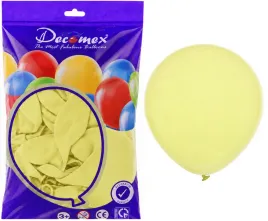 balony-pastelowe-yellowish-zoltawe-13cm-5-100szt-decomex-latex-p244